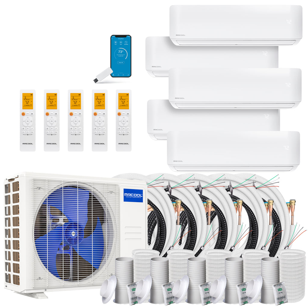 MRCOOL® 36k DIY 5th Generation 5 Zone Multi-Zone Mini-Split Condenser 230v